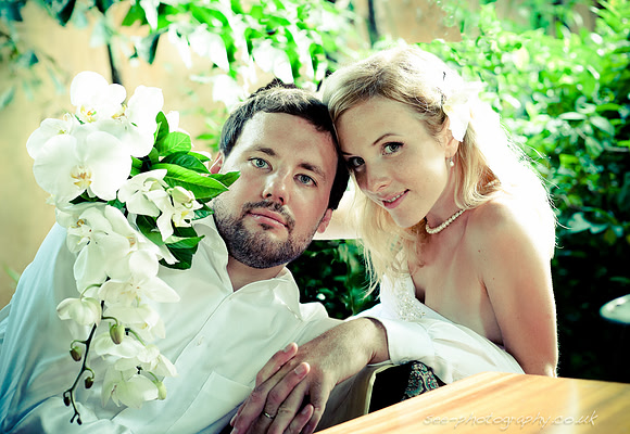 Just married